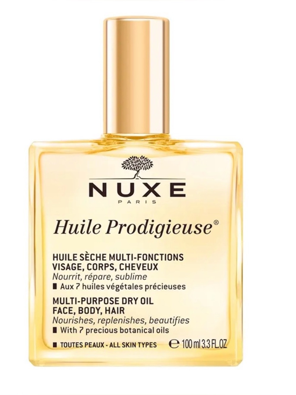 NIB- NUXE Huile Prodigieuse Dry Oil - Gold - 100mL